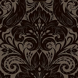 Galerie Wallcoverings Product Code LB25168 - Llewelyn-Bowen - Off The Wall Wallpaper Collection -  Damask Sauvage Design