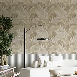 Galerie Wallcoverings Product Code PS33314 - Synergy Wallpaper Collection - Bronze Brown Colours - FELCE TONALE Design