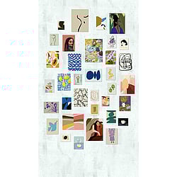 Galerie Wallcoverings Product Code WH45190M - Welcome Home Murals Wallpaper Collection - Multi-coloured Colours - Eclectic Art Wall Design