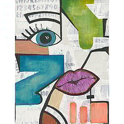 Galerie Wallcoverings Product Code WH45254M - Welcome Home Murals Wallpaper Collection - Multi-coloured, Black, White Colours - Pop Art Expression Design