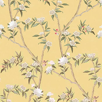 Galerie Wallcoverings Product Code 1900-3 - Spring Blossom Wallpaper Collection - Yellow Colours -  
