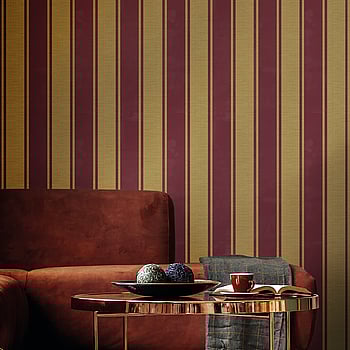 Galerie Wallcoverings Product Code 23678 - Classic Italian Wallpaper Collection - Red Gold Colours -  