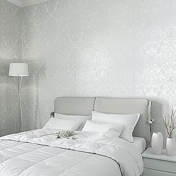 Galerie Wallcoverings Product Code 32601 - City Glam Wallpaper Collection - White Colours -  