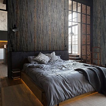 Galerie Wallcoverings Product Code 35156 - City Romance Wallpaper Collection - Anthracite Colours -  