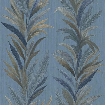 Galerie Wallcoverings Product Code 35906 - Ornamenta Wallpaper Collection - Blue Gold Colours -  