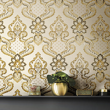 Galerie Wallcoverings Product Code 42507 - Opulence Wallpaper Collection - Gold Brown Colours -  