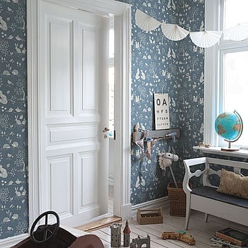 Galerie Wallcoverings Product Code 44129 - Apelviken 2 Wallpaper Collection - Blue Colours -  