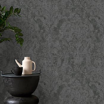 Galerie Wallcoverings Product Code 81422 - Cerra Wallpaper Collection - Black Colours -  
