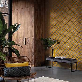 Galerie Wallcoverings Product Code BO23030 - Luxe Wallpaper Collection - Ochre Colours -  