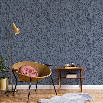 Galerie Wallcoverings Product Code DA23233 - Luxe Wallpaper Collection - Blue Colours -  