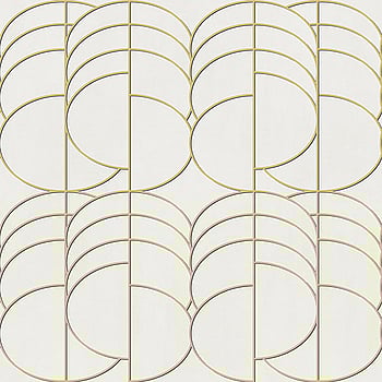 Galerie Wallcoverings Product Code EL21053 - Elisir Wallpaper Collection - White Gold Colours -  