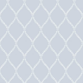 Galerie Wallcoverings Product Code G45051 - Vintage Rose Wallpaper Collection - Blue White Colours -  