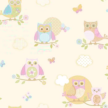 Galerie Wallcoverings Product Code G56035 - Just 4 Kids 2 Wallpaper Collection - Yellow Pink Blue Orange Colours -  