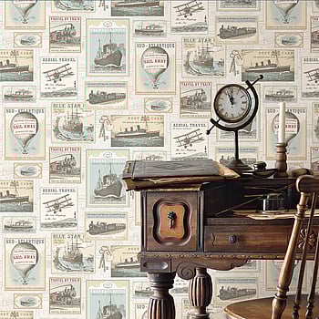 Galerie Wallcoverings Product Code G56144 - Nostalgie Wallpaper Collection - Beige Colours -  