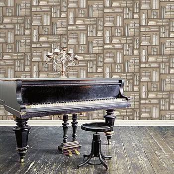 Galerie Wallcoverings Product Code G56154 - Nostalgie Wallpaper Collection - Brown Colours -  