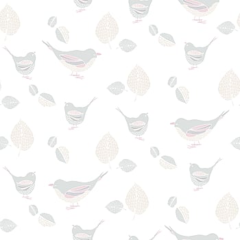 Galerie Wallcoverings Product Code G56540 - Just 4 Kids 2 Wallpaper Collection - Grey Beige Pink Colours -  