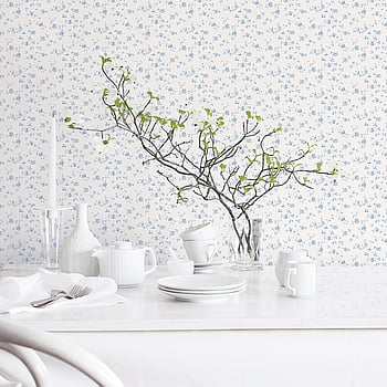 Galerie Wallcoverings Product Code G67887 - Miniatures 2 Wallpaper Collection - Blue White Colours -  