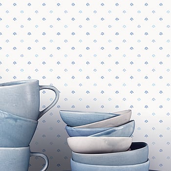 Galerie Wallcoverings Product Code G67898 - Miniatures 2 Wallpaper Collection - Blue White Colours -  