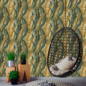 Galerie Wallcoverings Product Code NHW1041 - Enchanted Wallpaper Collection - Blue Tan Colours -  