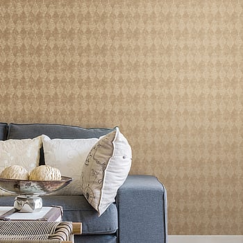 Galerie Wallcoverings Product Code SB37921 - Simply Silks 4 Wallpaper Collection - Warm Metallic Gold Colours -  