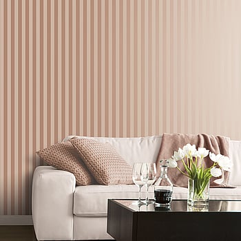 Galerie Wallcoverings Product Code ST36904 - Simply Silks 4 Wallpaper Collection - Rose Gold Metallic Colours -  