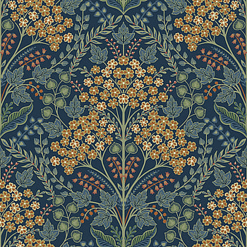 Galerie Wallcoverings Product Code TJ40002 - Mulberry Tree Wallpaper Collection - Blue Colours -  