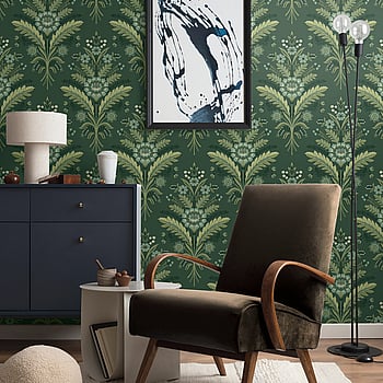 Galerie Wallcoverings Product Code TJ40604 - Mulberry Tree Wallpaper Collection - Green Colours -  