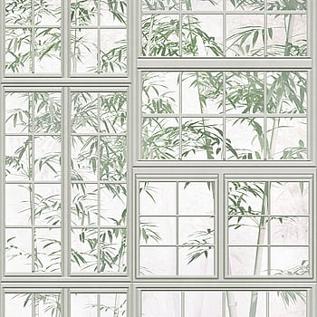 Galerie Wallcoverings Product Code WH45214M - Welcome Home Murals Wallpaper Collection - Cream, Grey, Green Colours -  